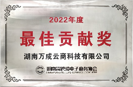 2022年最佳贡献奖